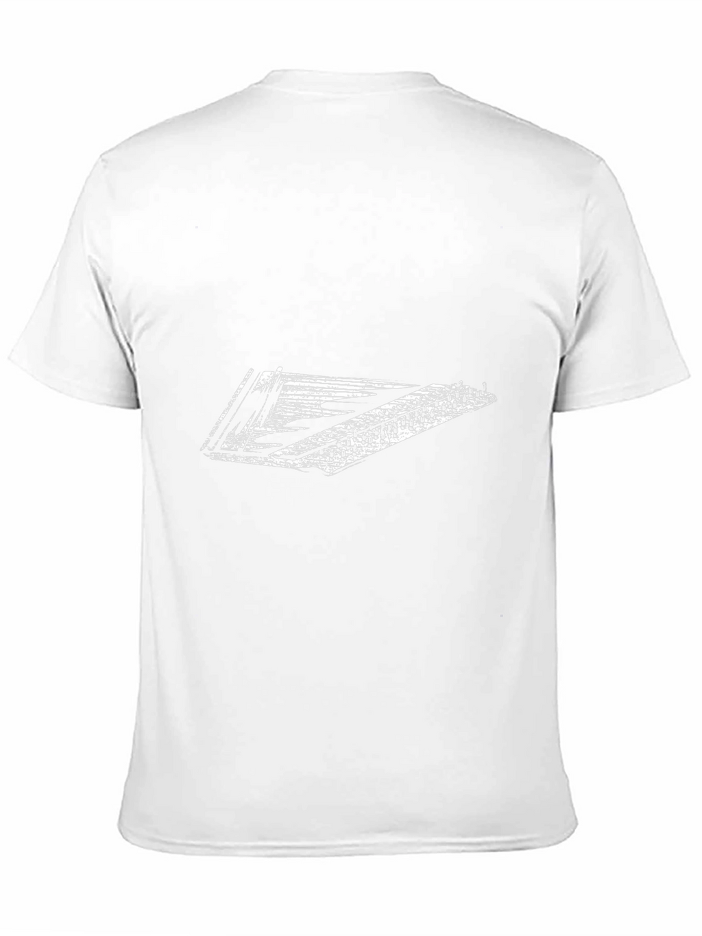 Black T-Shirt with Dulcimer Graphic