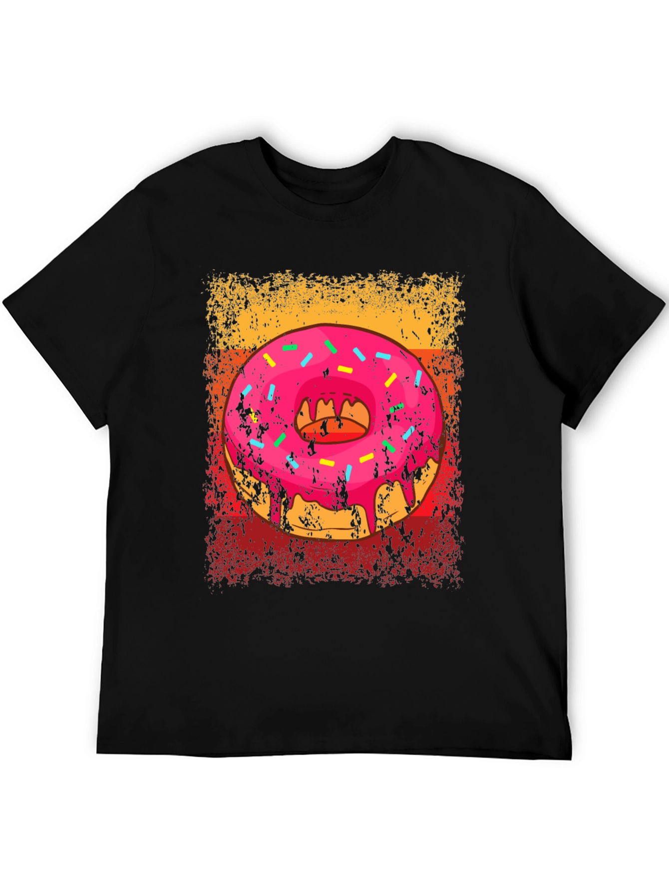 Retro Donut Graphic Tee - Sweet Treat Style!