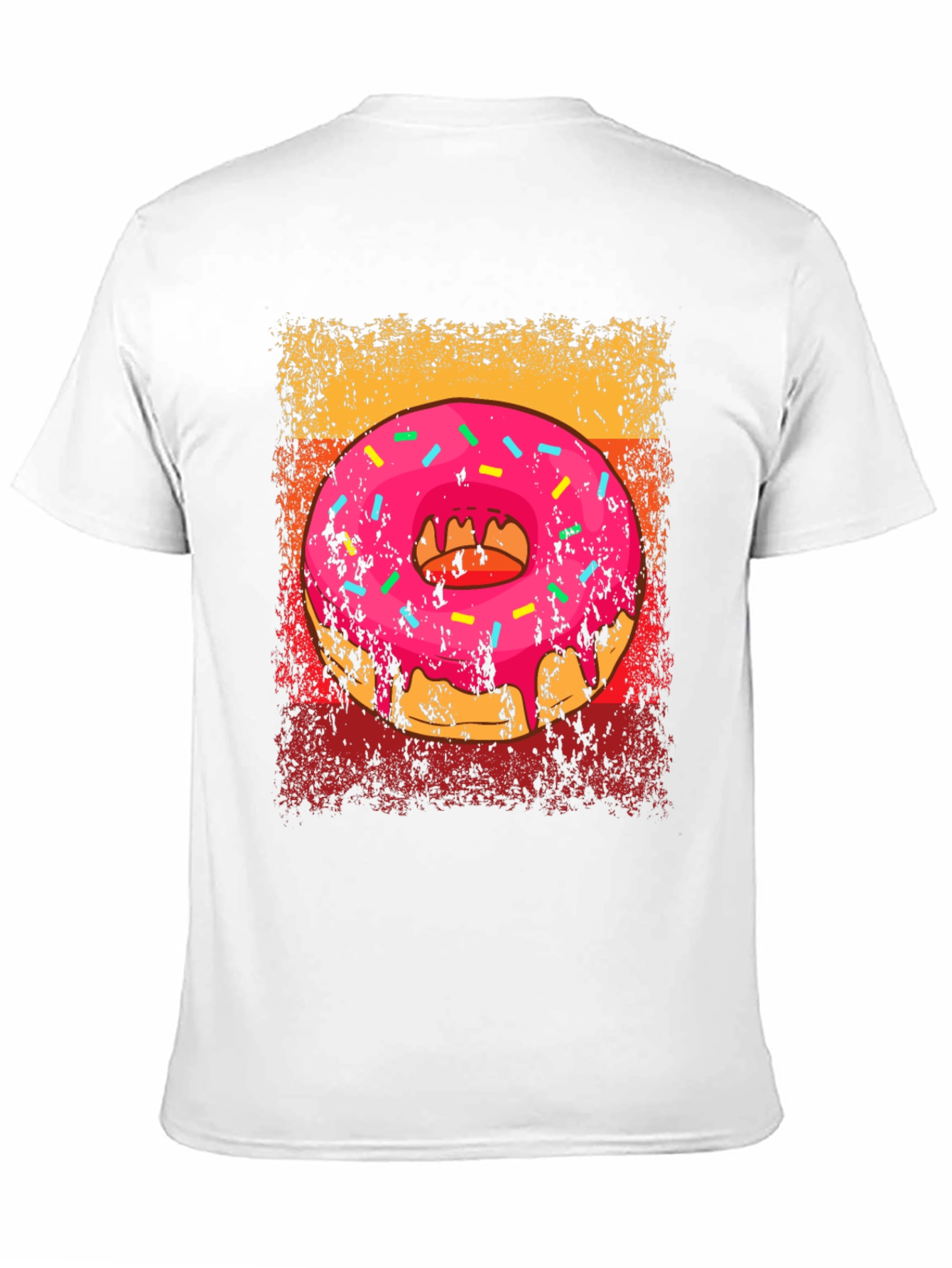 Retro Donut Graphic Tee - Sweet Treat Style!