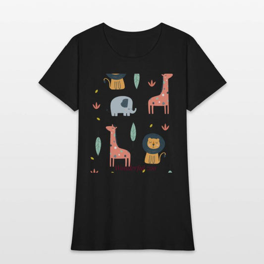 zoo t-shirt designs on canvas