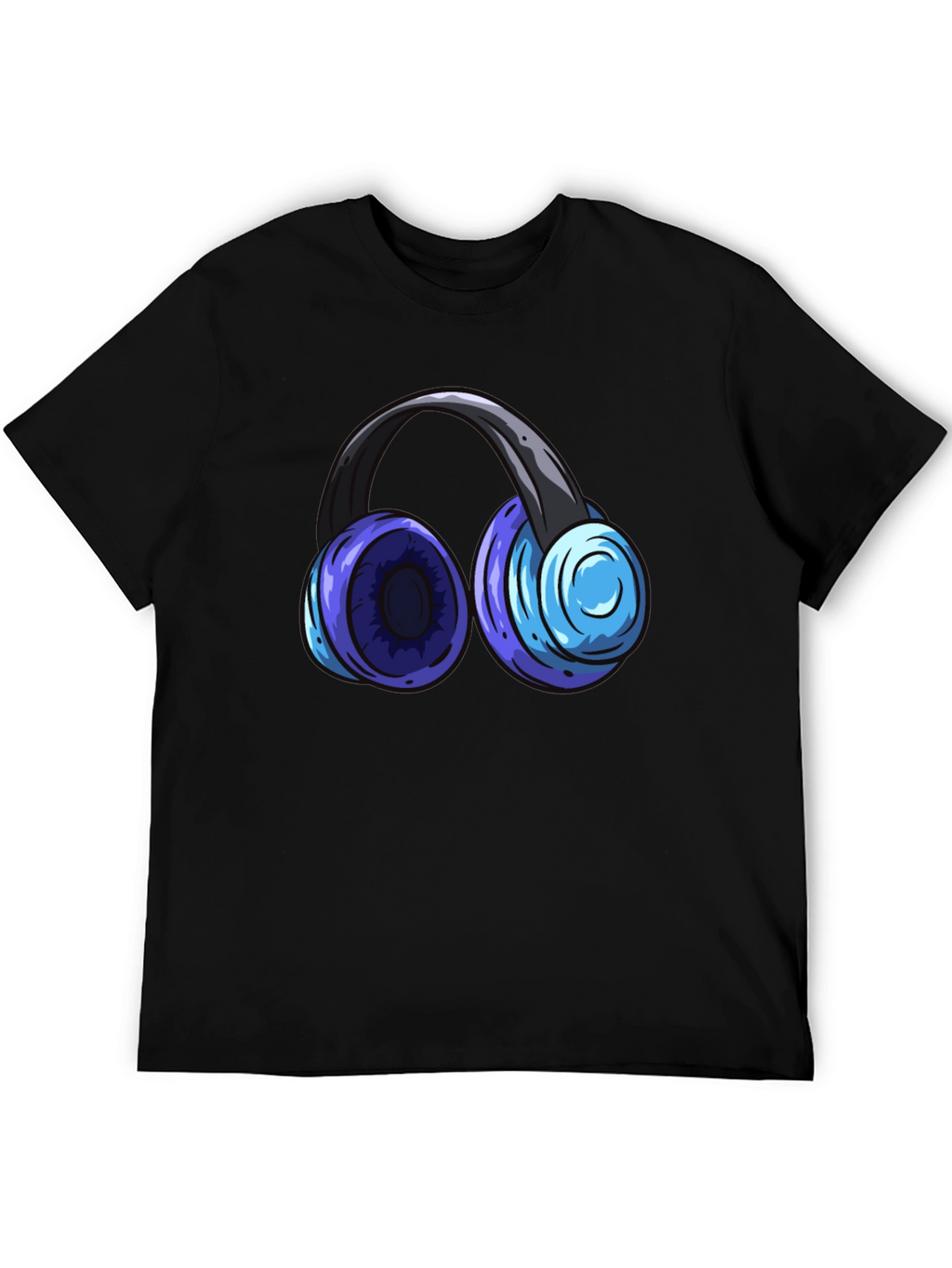 Headphone Graphic T-Shirt - Music Lover Tee