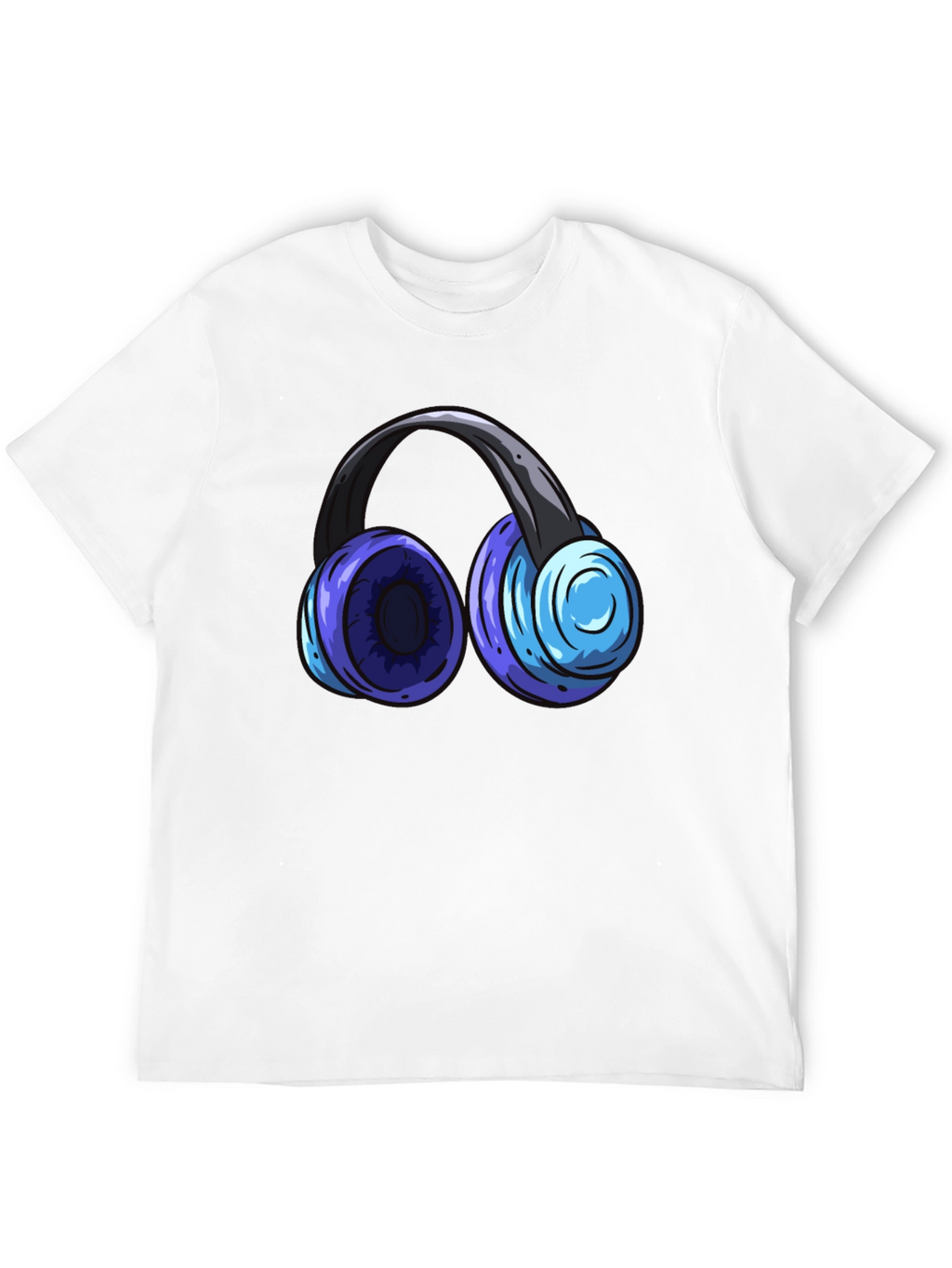 Headphone Graphic T-Shirt - Music Lover Tee