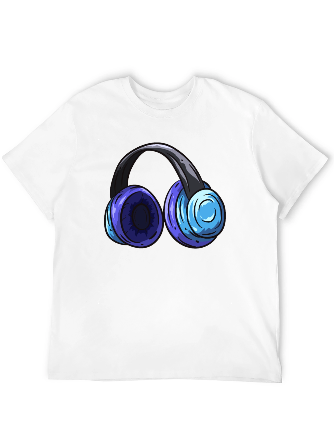 Headphone Graphic T-Shirt - Music Lover Tee