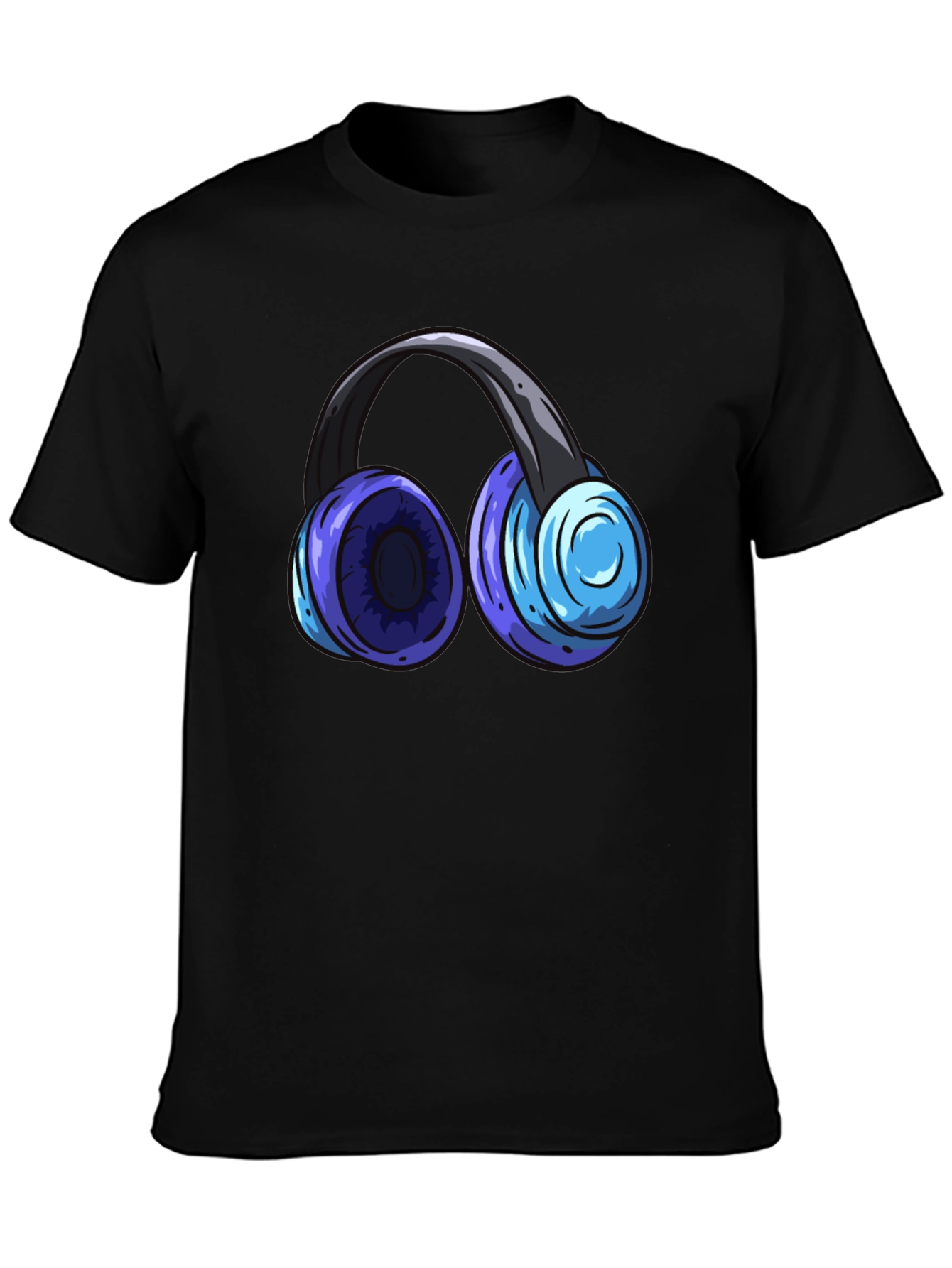 Headphone Graphic T-Shirt - Music Lover Tee