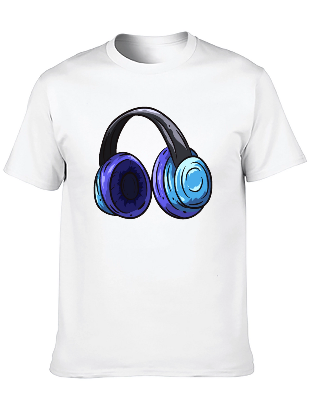 Headphone Graphic T-Shirt - Music Lover Tee