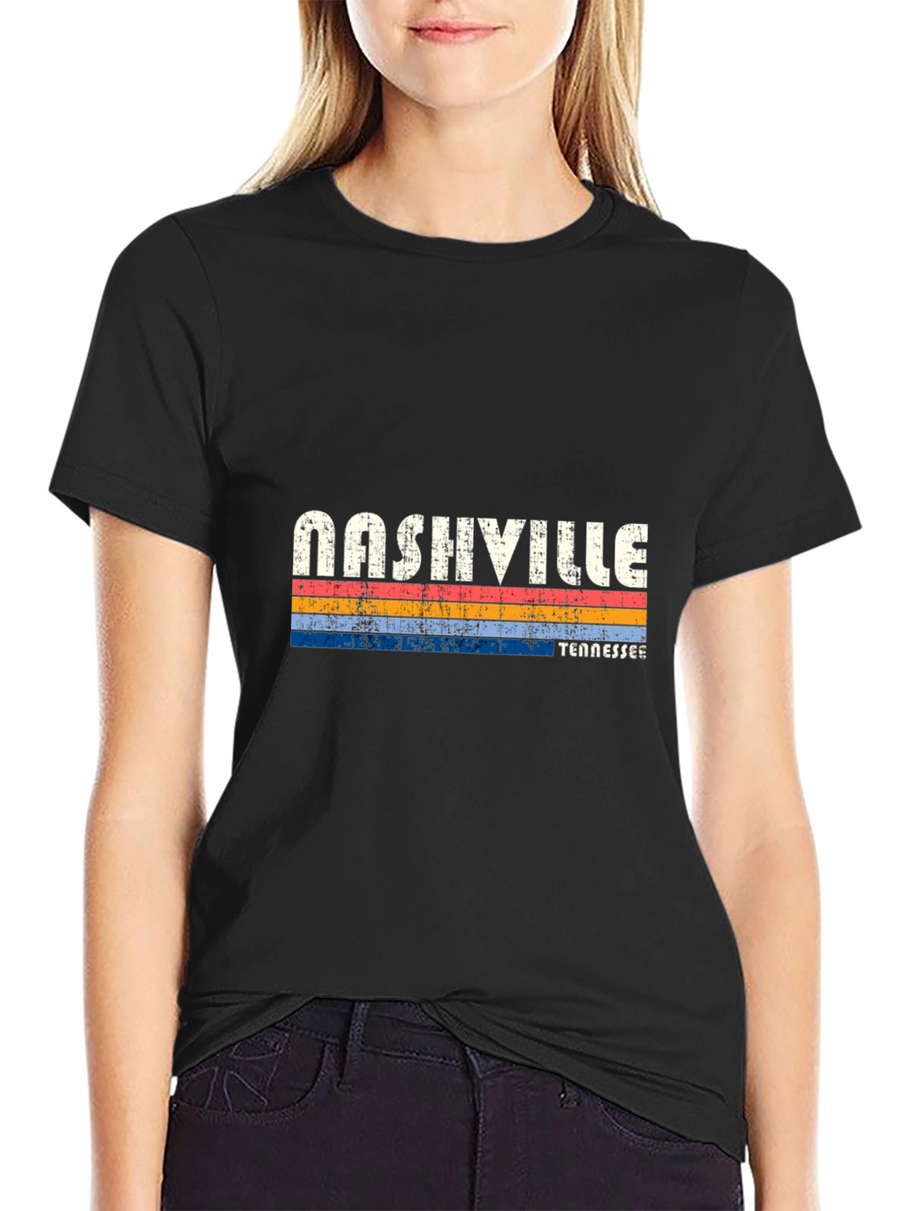 Nashville Tennessee Retro Graphic T-Shirt
