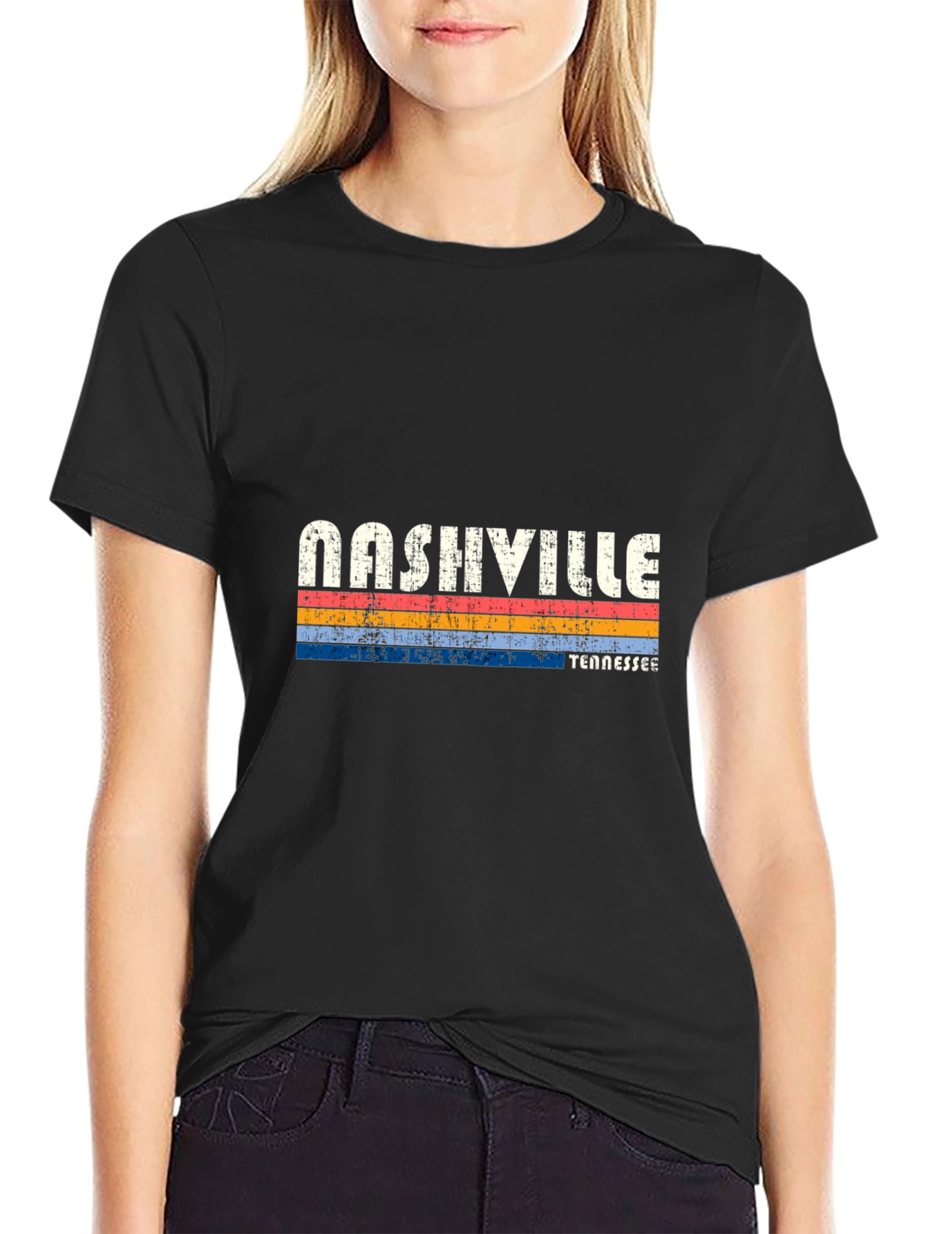 Nashville Tennessee Retro Graphic T-Shirt