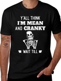 Mean & Cranky Skeleton T-Shirt