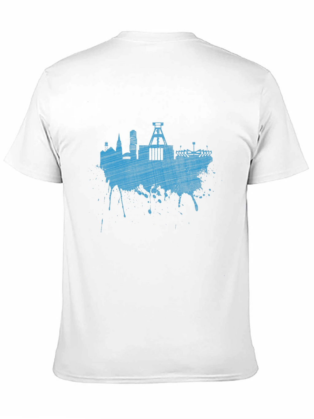 Urban Ink Skyline T-Shirt - Mens