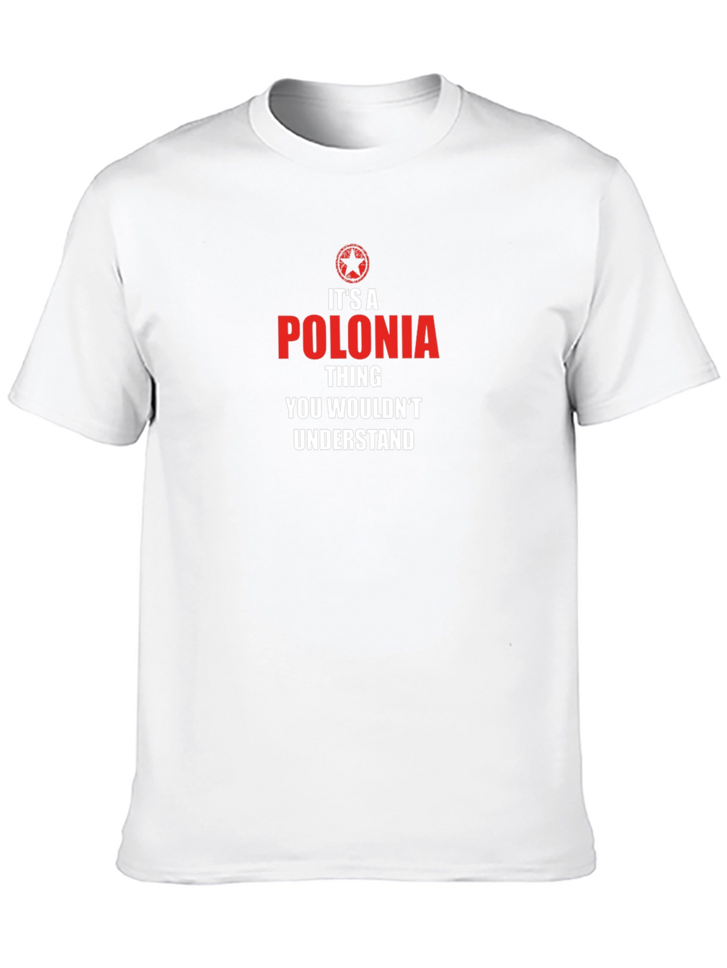 Its A Polonia Thing T-Shirt - Black