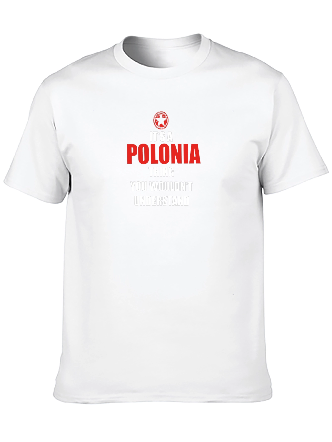 Its A Polonia Thing T-Shirt - Black