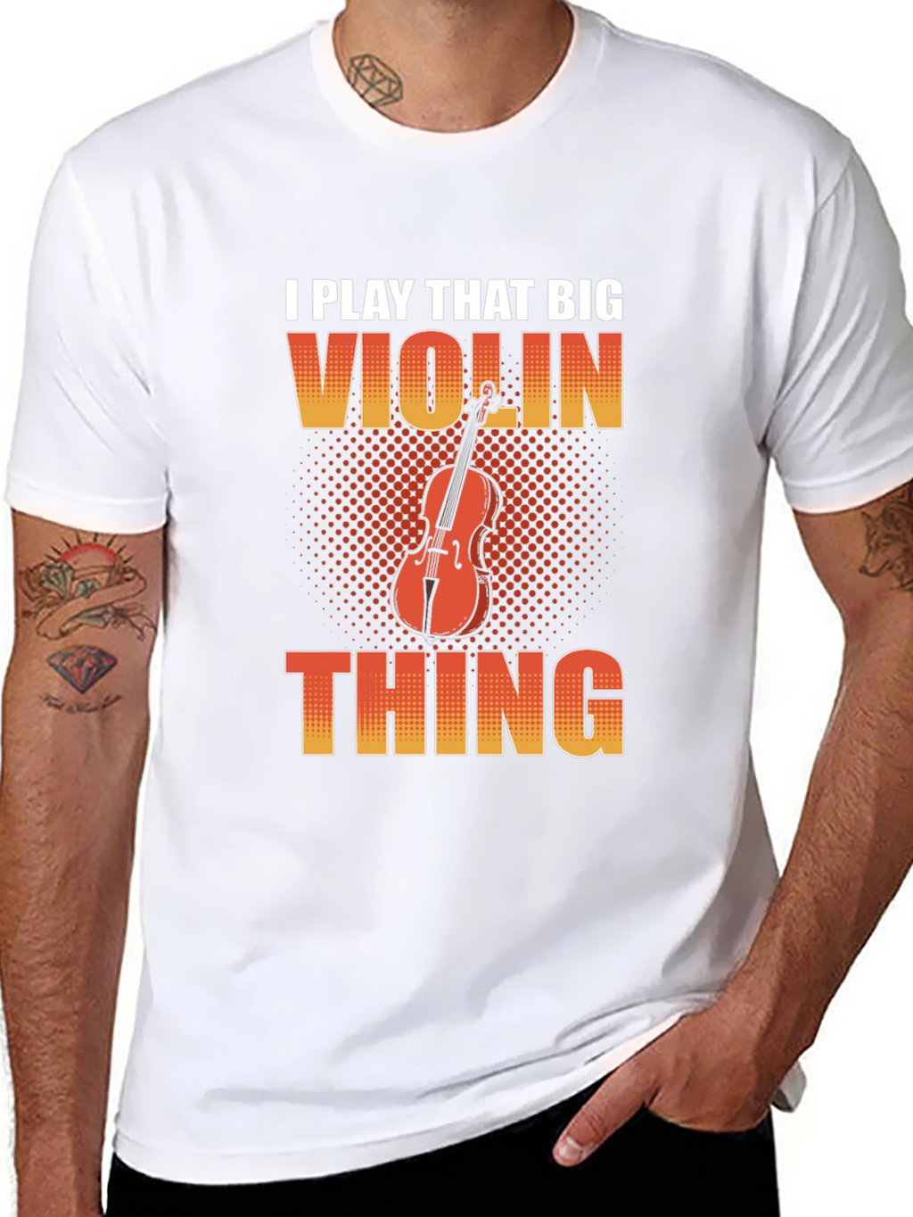 Funny I Play That Big Violin Thing T-Shirt