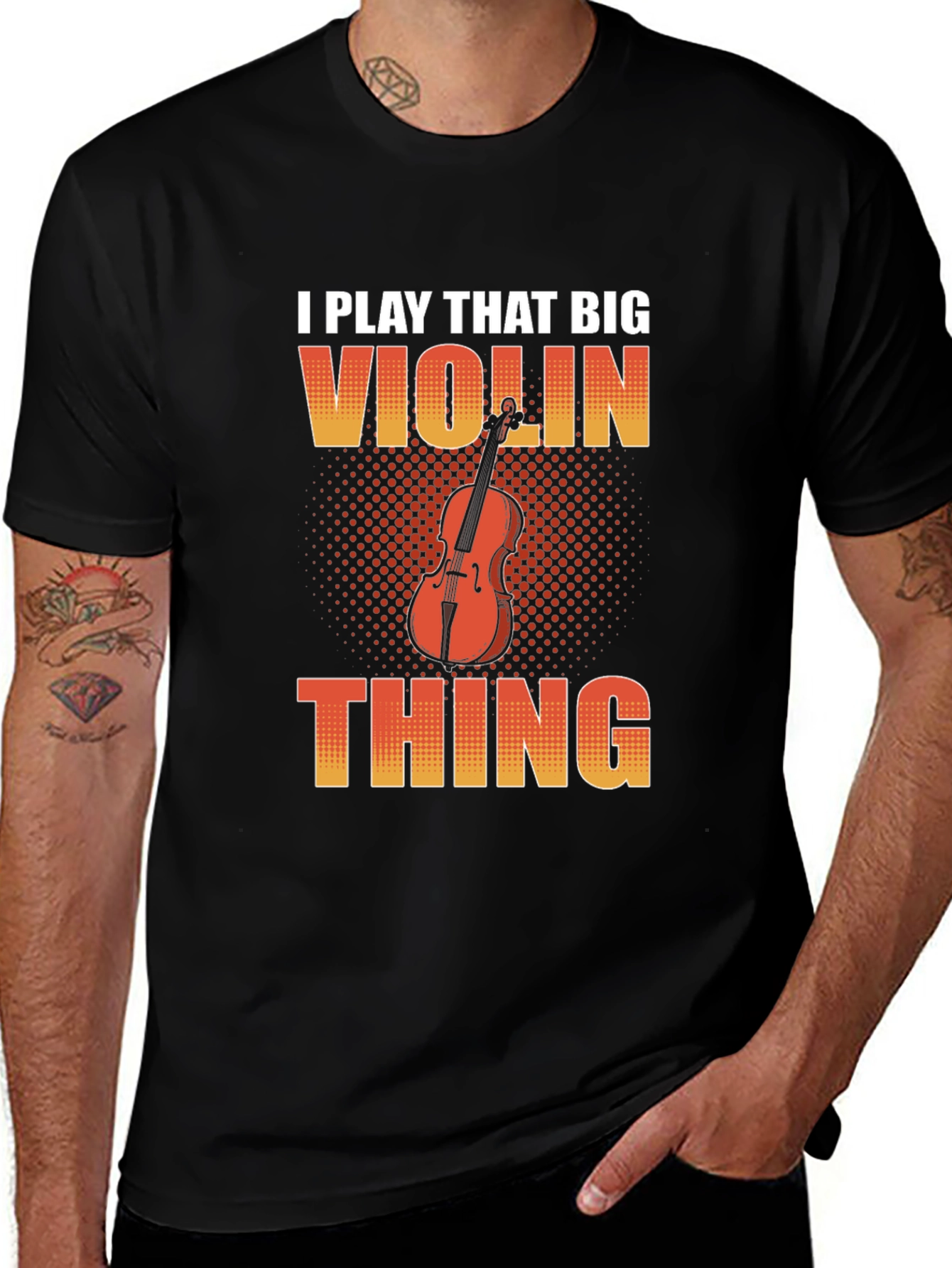Funny I Play That Big Violin Thing T-Shirt