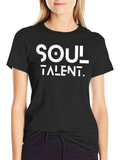 Soul Talent Black Graphic Tee